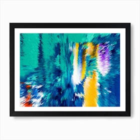 Acrylic Extruded Painting 400 Art Print