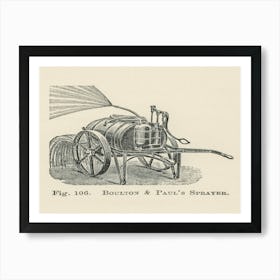 Vintage Illustration Of Boulton, Paul S Sprayer, John Wright Art Print