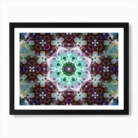 Abstract Flower 1 Art Print