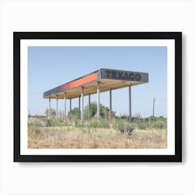 Old Texaco Art Print