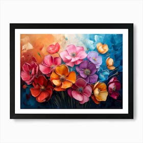 Flowers In A Vase 1 Art Print