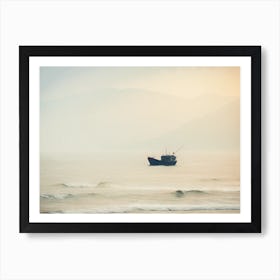 Fishing Boat Vietnam Art Print