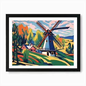 Paul Gauguin Art Prints Windmill Art Print