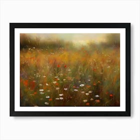 Wildflower Meadow Art Print