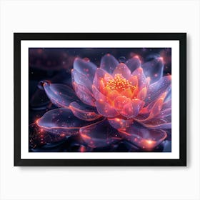 Lotus Flower 49 Art Print