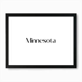 Minnesota Logo Art Print