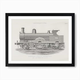 Engine Train  Art Print