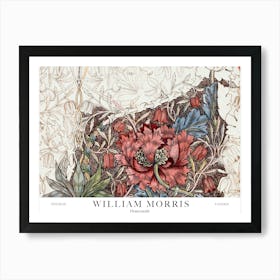 William Morris Prints Honeysuckle Original Landscapes Landscape Botanical Vintage Art Print