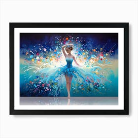 Ballerina Painting 2 Art Print