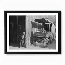 Untitled Photo, Possibly Related To Old Livery Stable, East Side, New York City By Russell Lee Art Print