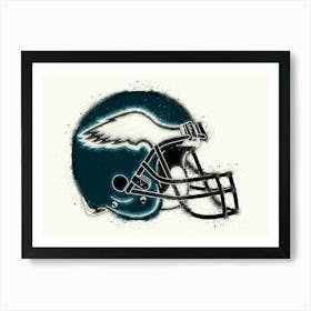 Philadelphia Eagles Helmet Art Print