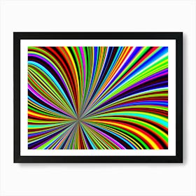 Background Design Pattern Colorful 1 Art Print