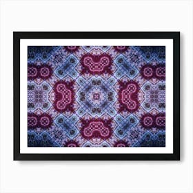 Purple Pattern 3 Art Print