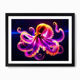 Cosmic Octopus Art Print