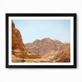 Mountain In The Desert Art Print