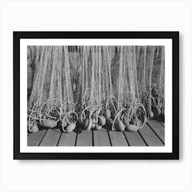 Nets With Floats, Astoria, Oregon By Russell Lee Art Print