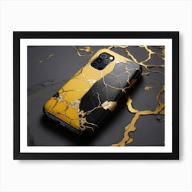 Mobile Phone Case Kintsugi Art Print