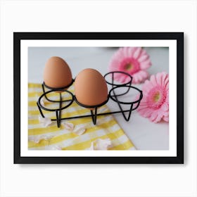 Eggs In A Basket 8 Art Print