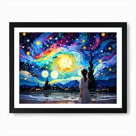 Starry Night 76 Art Print