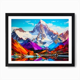 Jagged Peaks Poster