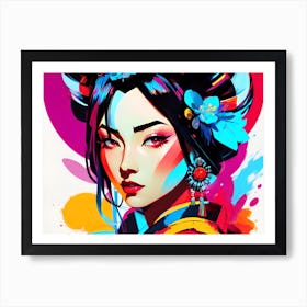 Chinese Girl 6 Art Print