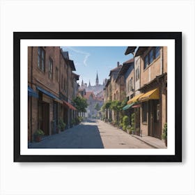 Street Scene Art Print