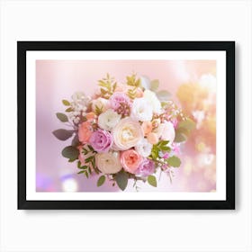 Bouquet Of Flowers Art Print