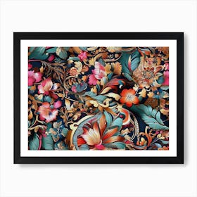 Floral Pattern 2 Art Print