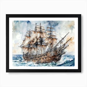 Sailing Ship Art Print