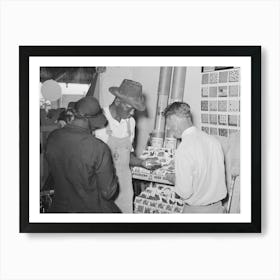 Selecting Seeds In Hardware Store, San Augustine, Texas By Russell Lee Art Print