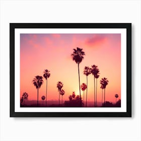 California Dreaming - Los Angeles Lights Art Print