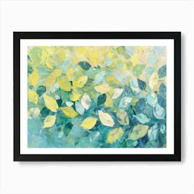 Yellow Leaves 4 Art Print