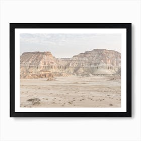 Tree In The Canyon Desert Art Print