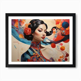 Chinese Woman 4 Art Print