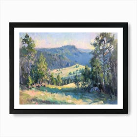Western Landscapes Black Hills South Dakota 1 Art Print