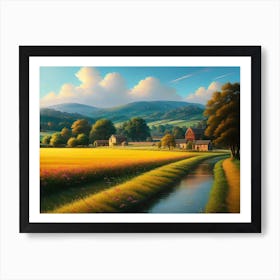 Landscape Painting 187 Art Print