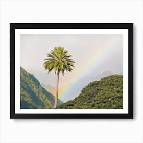 Sunrise Over Hawaii Forest Art Print