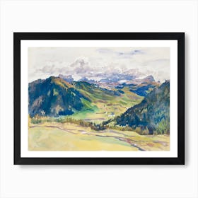 Open Valley, Dolomites, John Singer Sargent Art Print