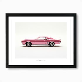 Toy Car 67 Camaro Pink Poster Art Print