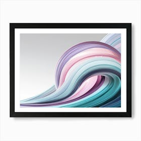 Abstract Wave 6 Art Print