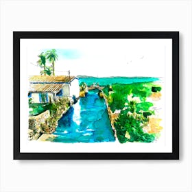 Formentera House Art Print