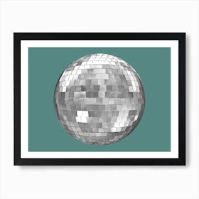 Disco Ball Art Print