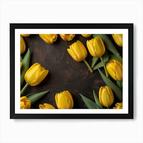 Yellow Tulips Art Print