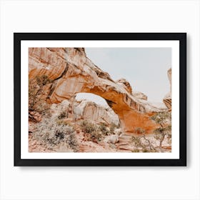 Desert Rock Arch Art Print