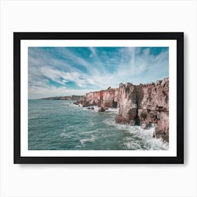 Cliffs Of Portugal Art Print