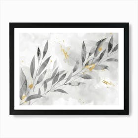 Eucalyptus Leaves 9 Art Print