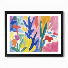Contemporary Artwork Inspired By Henri Matisse 7 Art Print