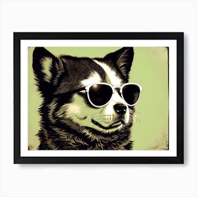 Husky Art Print