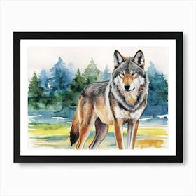 Jungle Wolf Affiche