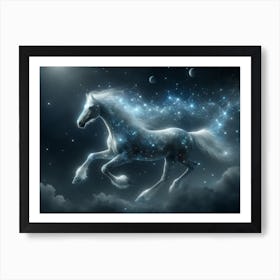 Star-Horse Fantasy Art Print